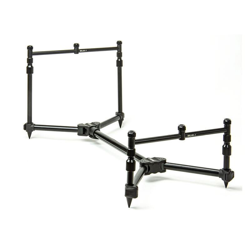 Rodpod Solar A1 Aluminium Ground Pod 2 legs 4" et 2 legs 6" (10 et 15cm) - Rod Pod | Pacific Pêche